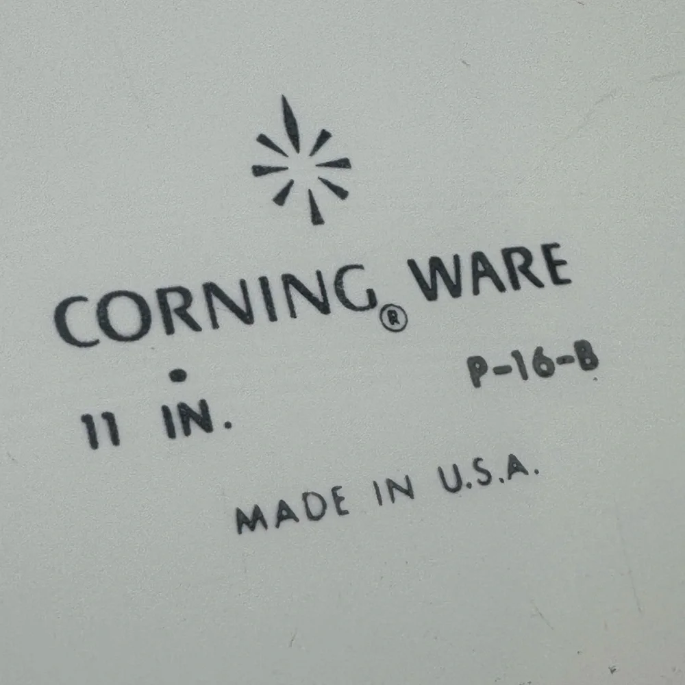 Vintage Corning Ware Blue Cornflower Casserole Dish P-16-B, 10 in, NO LID